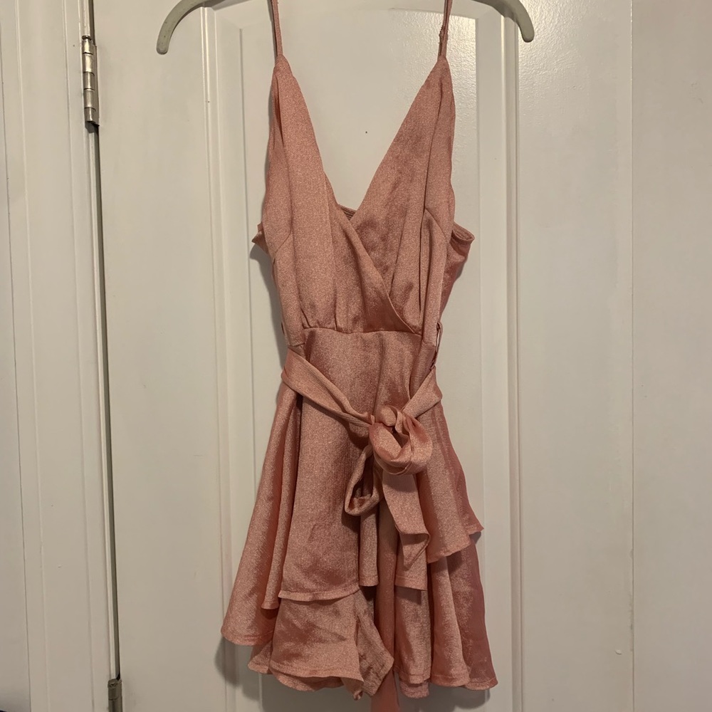 Angel Biba pink romper - Picture 1 of 3